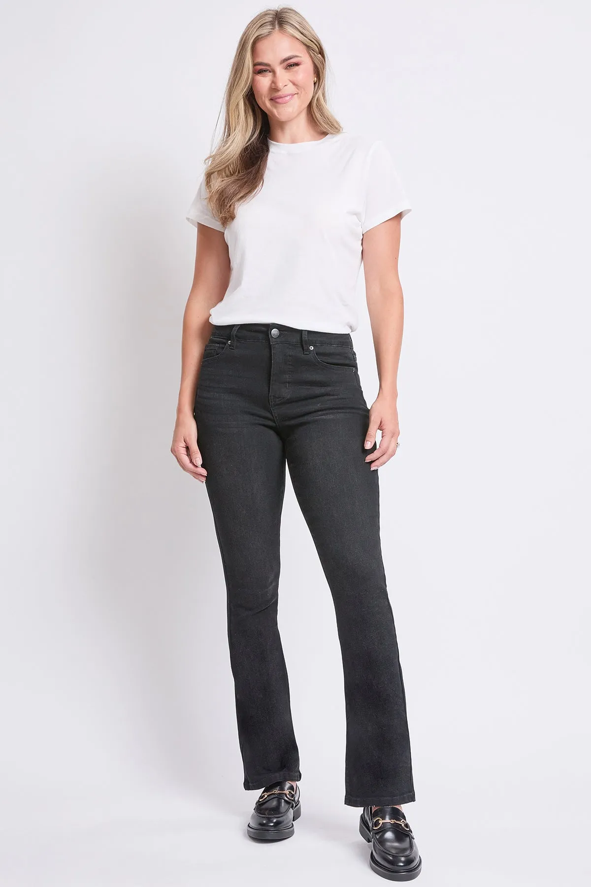 Women's High Rise Slim Bootcut Jeans