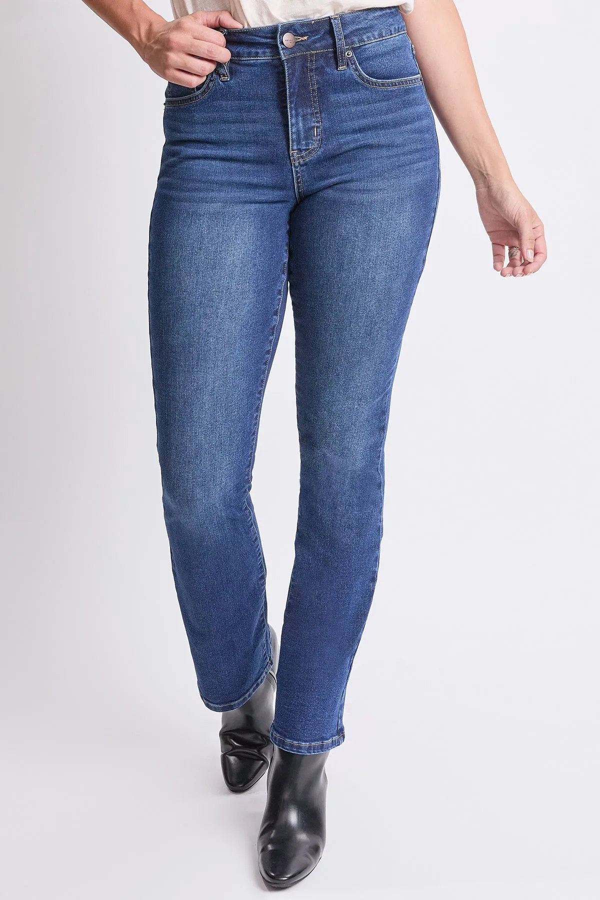 Women's High Rise Slim Bootcut Jeans