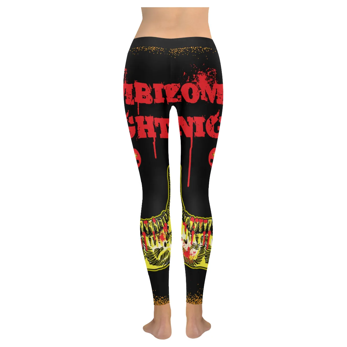 zombie night Women's Low Rise Leggings (Invisible Stitch)